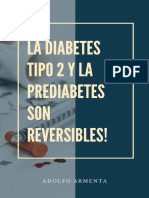 La Diabetes Tipo 2 y La Prediabetes Son Reversibles.