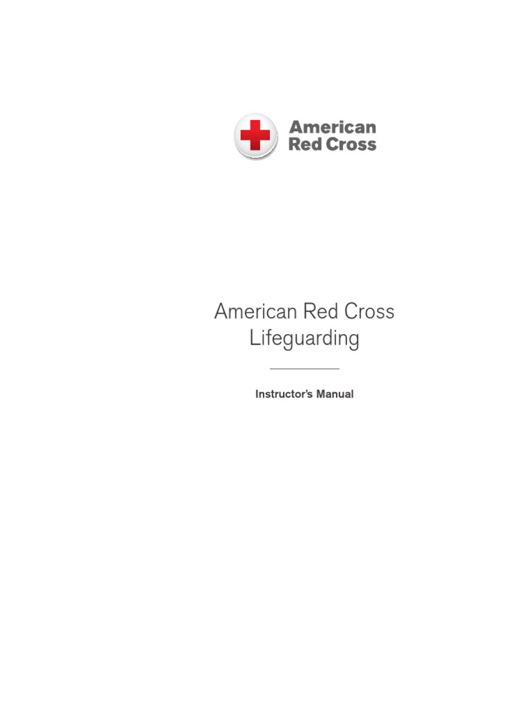 Lifeguarding Instructor's Manual | PDF | Cardiopulmonary Resuscitation ...