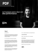 Gabriel Goffi 9 Passos Para Viver Em Alta Performance