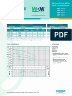 4SP 1810 4SP 1814 4SP 1818 4SP 1824: Bombas Sumergibles para Pozo Profundo