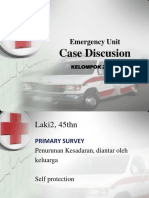 Emergency Unit: Case Discusion