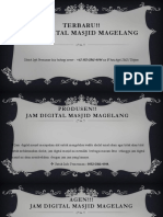 TERMURAH!!, +62 852-2561-4844, Jam Digital Masjid Magelang