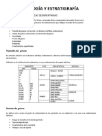 Sedimentologia y Estratigrafia