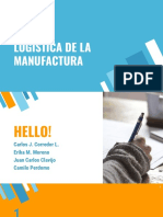 Logistica de La Manufactura