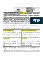 Planificación unidad Historia Geografía