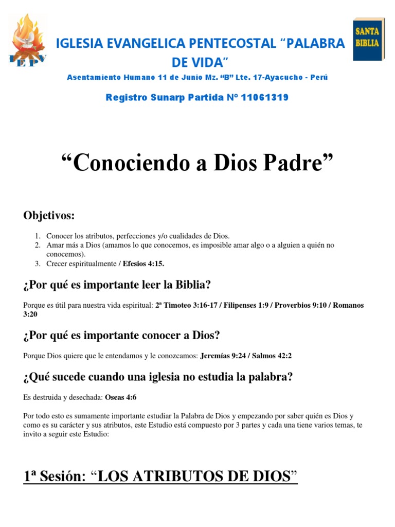 Conociendo A Dios Padre | PDF | calvinismo | Predestinación