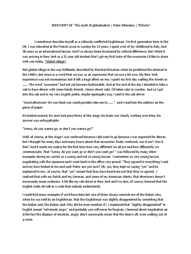 Myth of Globalization Debunked | PDF | Anger