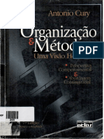 ÂNTONIO CURY - ORGANIZAÇÃO E MÉTODOS - UMA VISÃO HOLÍSTICA.pdf