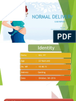 NORMAL DELIVERY CASE REPORT.pptx