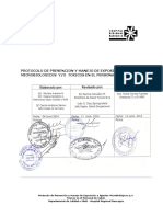 RH 4.1 4.2 4.3 Prevencion y Manejo de Exposi Ción A Agentes Microbiologicos HRR V2 2014