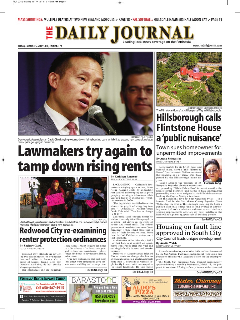 San Mateo Daily Journal 03 15 19 Edition PDF