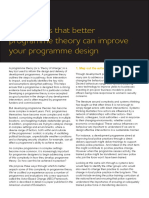2018_Three Ways That Better Programme Theory Can Improve Your Programme Design