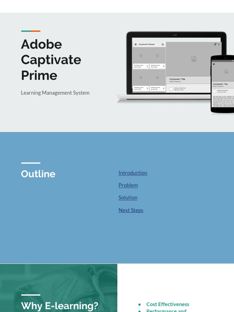 Adobe Captivate Prime Overview and Benefits | PDF | Educational ...