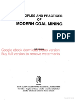 Principles and Practices of Modern Coal Mining - R. D. Singh - Google Books CH 6