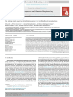 An Integrated Reactive Distillation Process For Biodiesel Production