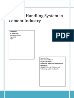 Material Handling System in Cement Industry