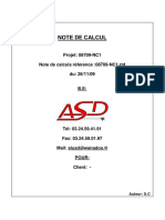 Note de Calcul Pont ASD