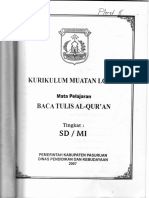 Kurikulum BTQ SD Kab Pasuruan PDF