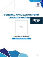 General Application Form Unilever Indonesia