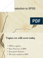 SPSS Overview