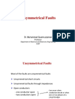 Unsymmetrical Faults