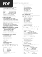 Introduction Revision Units 1-12 Eng File Pre Int