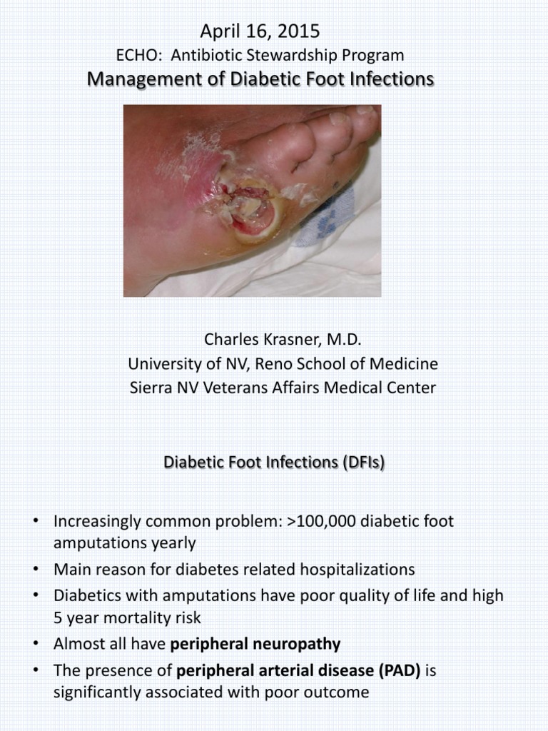 April 16 2015 Diabetic Foot | PDF | Peripheral Neuropathy | Diabetes ...