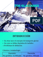 Depositos de Glaciar Por Gravedad