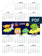 Calendario 2019 Educaplanet