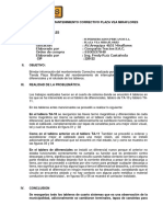 Informe Mtto Correctivo Tablero