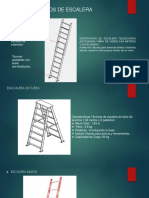 Gráfico de Tipos de Escalera