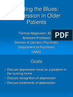Beating The Blues: Depression in Older Patients