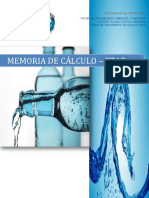 Memoria de Calculo - PTAP PDF