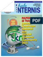 Halo - Internis - Edisi - 22 - Nov - 2014 - PAPDI - Ditengah - Era - JKN - ASEAN - Economic - PDF