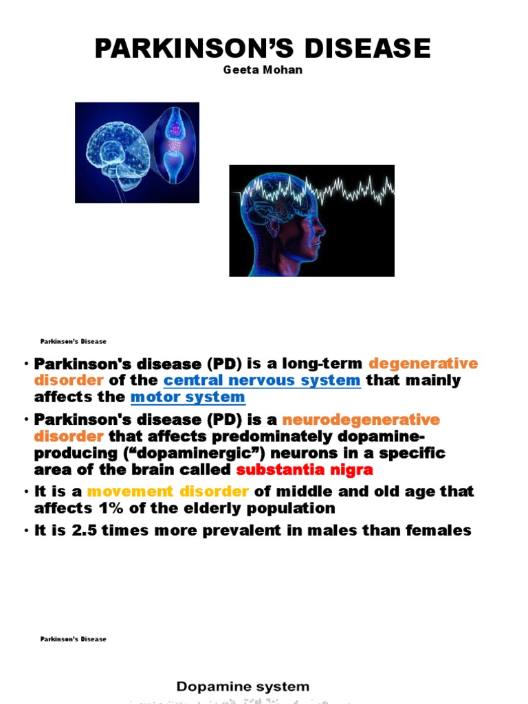 Overview of Parkinson's Disease | PDF | Parkinson's Disease | Dopamine
