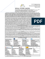 Jindal Power Limited Draft Red Herring Prospectus PDF