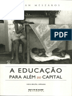 A Educacao para Alem Do Capital - Istvan Meszaros PDF