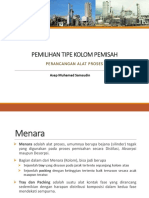 Pemilihan Tipe Kolom Pemisah PDF