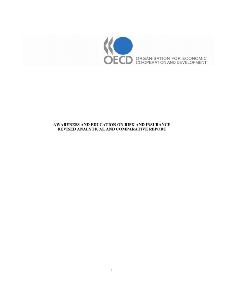 Risk Awareness and Insurance Education Report | PDF | Insurance | Life ...