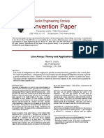 AES Paper on Line Array Theory