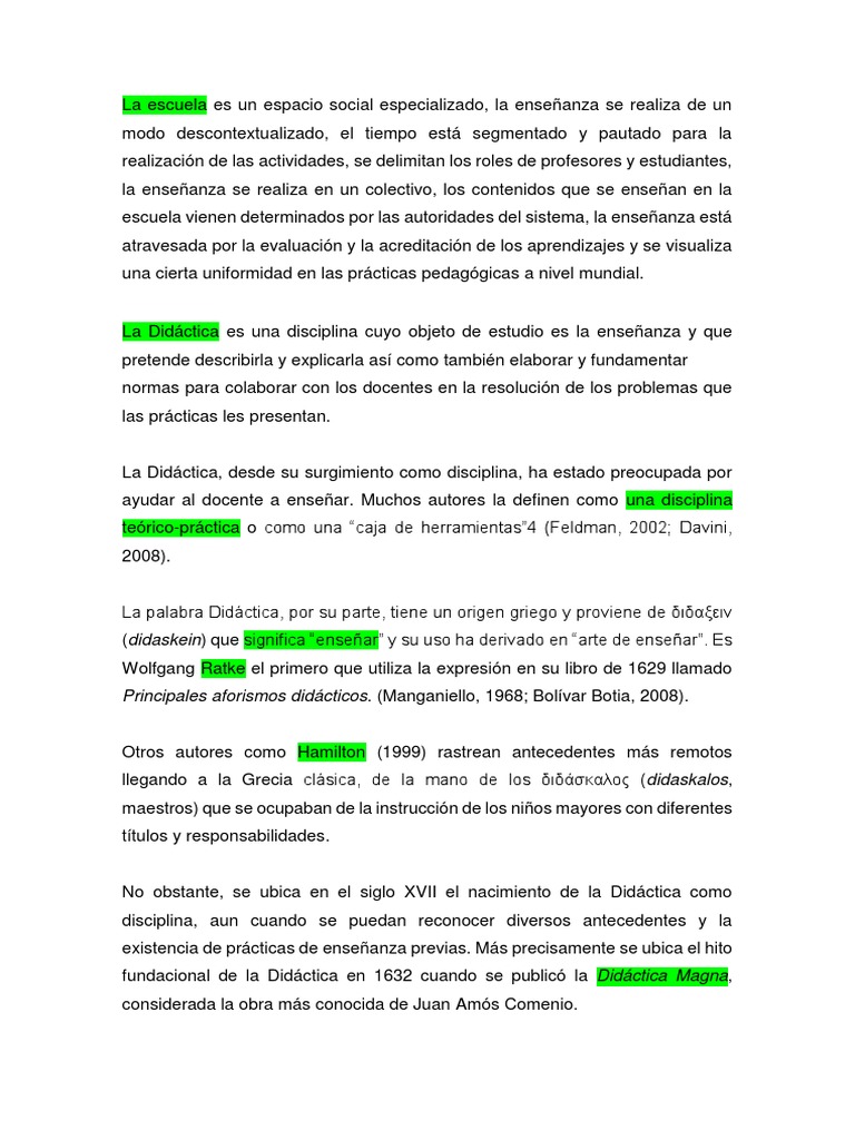 Didactica y Curriculum | PDF | Plan de estudios | Maestros