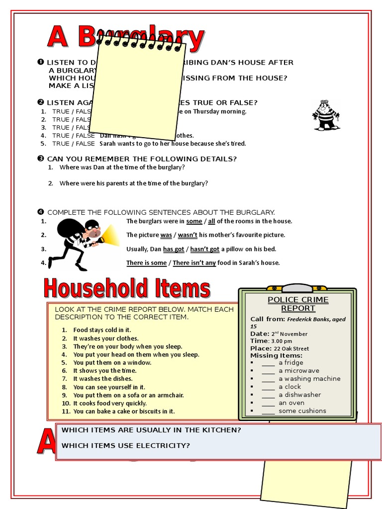 A Burglary | PDF | Burglary | Theft