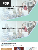 Aula Tipos de Conhecimento