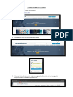 Cómo Modificar Tu Perfil