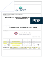 Commissioning Procedure for HVAC SYSTEM QP 24 02