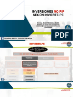 Presentación PPT - Elaboración de Inversiones NO PIP