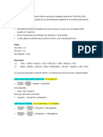 Ejercicio Sulfuroso 2