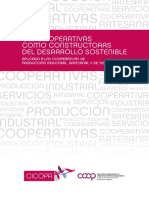Las Cooperativas Como Constructoras de Desarrollo Sostenible Es Cicopaweb PDF
