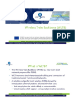 Wireless Train Backbone