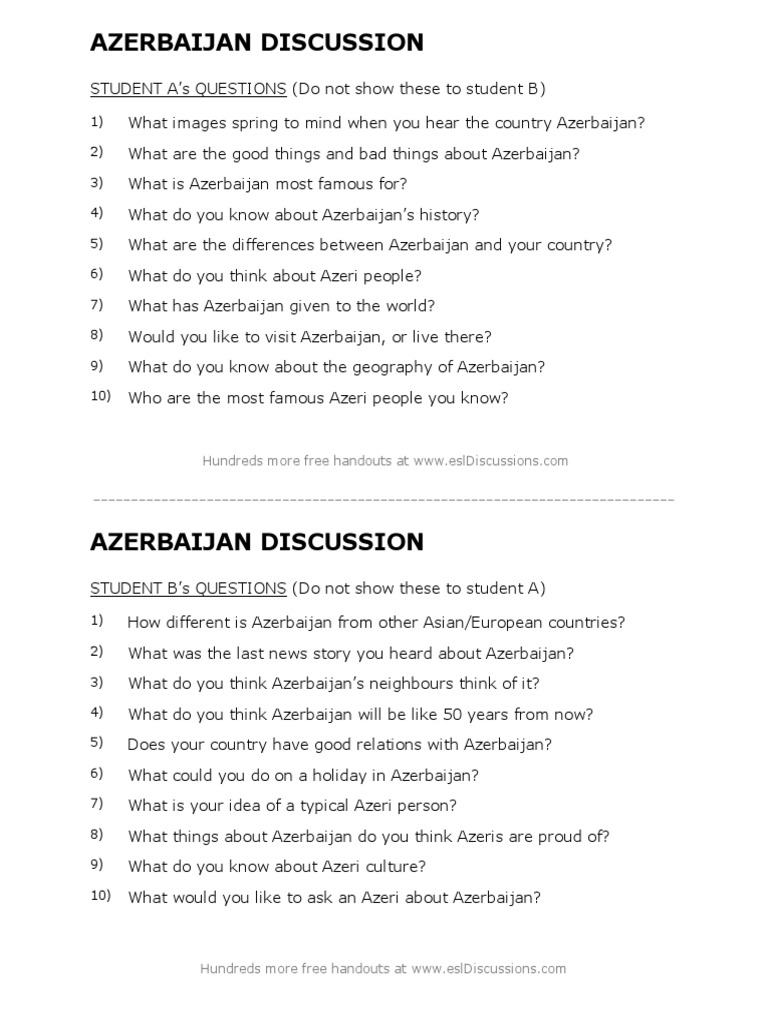 Azerbaijan Pdf